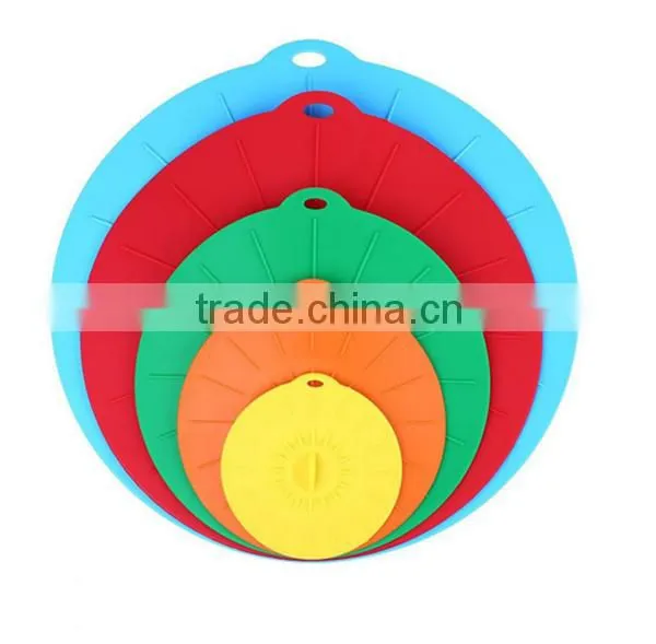 Suction Lids Silicone Pot Lid Flexible Silicone Lid photo-3