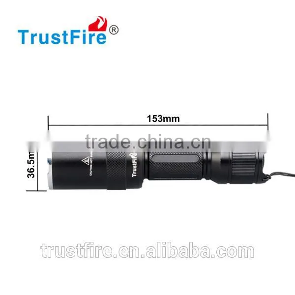 TrustFire Zoomable Flashlight Z6 With 1*CREE XM-L 2 Led 1600 Lumen Use 18650 Battery ! photo-3