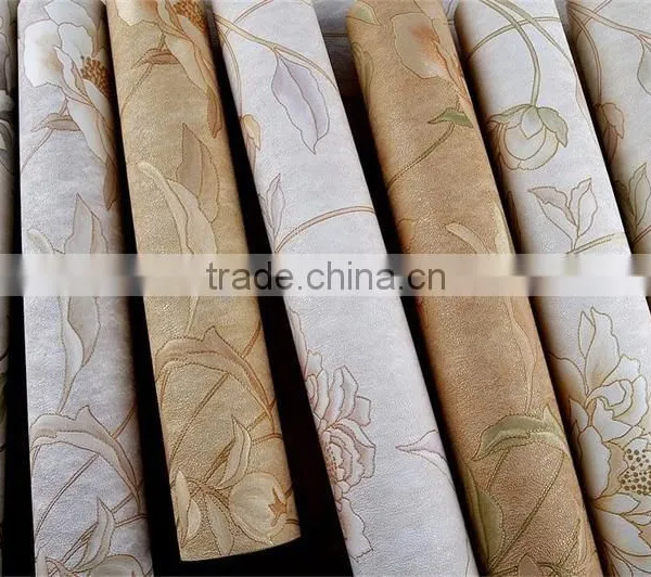 Decorative Wall Panelling With Flower Modern Wallpaper/wall Design photo-2