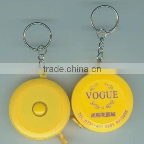 Promotional Measuring Tape With Key Ring
