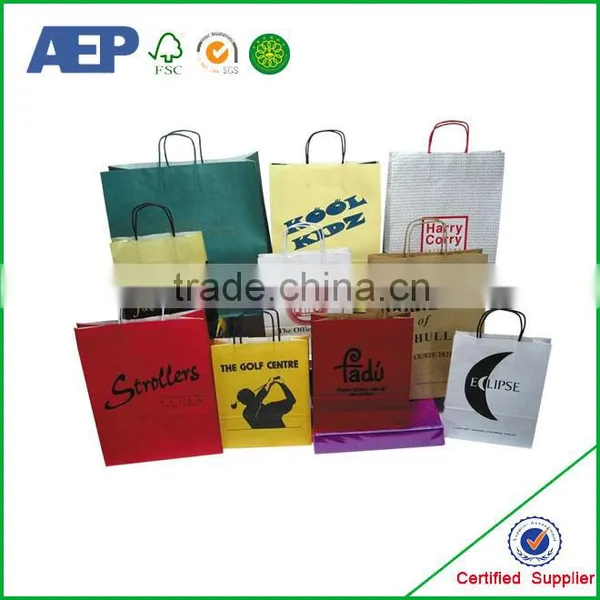 High Quality Printed Cheap Custom Shopping Bags photo-4