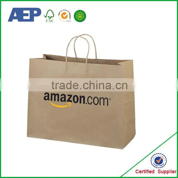 Cheap Price Cotton Handle Wholesale Paper Bags With Costom Logo photo-2