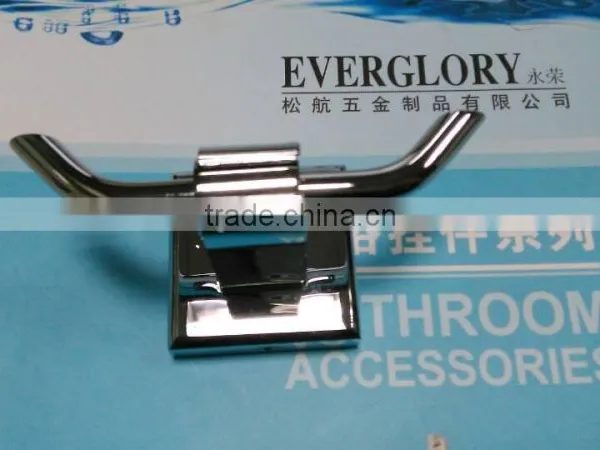 Brass+stainless Steel Double Robe Hook photo-2