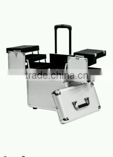 Rolling Cosmetic Train Case