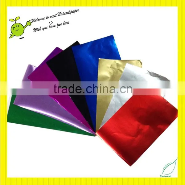 Specialty Aluminum Foil Kraft Paper for Chocolate and Candy Wrapping