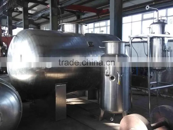 Stainless Steel Horizontal Storage Vessel photo-2