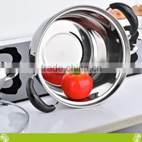Healthy Non- Toxic Stainless Steel Liner Soup Pot,Wholesale Cookware Cooking Stockpot Soup,cheap Kitchen Cooking Pot photo-3