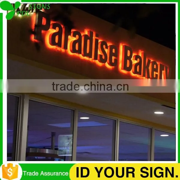 High Luminunce 3D Back Light Led Sign photo-6