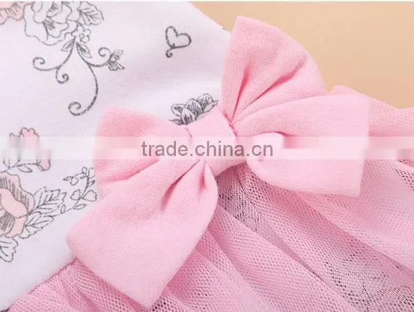 Summer Baby Girl 100% Comfortable Cotton Cute Dress photo-4