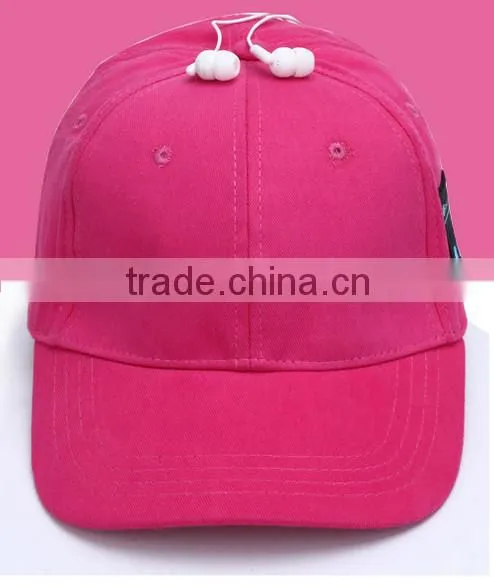 2016 New Creative Baseball Cap Hat Prevented Bask in Bluetooth Music Headphones Hat Cap Hands-free Bluetooth Headset