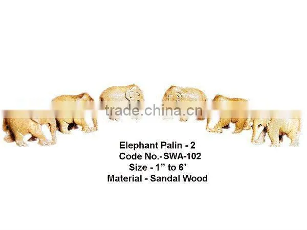 Sandalwood Animal Figure