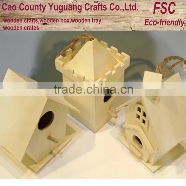 Wooden Bird House/ Wooden Bird Cage/Pet House