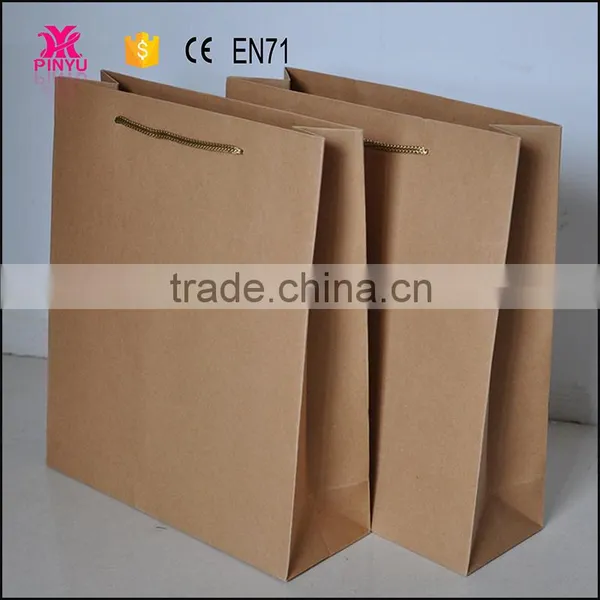 Kraft Art Materials Custom Printing Paper Bag Murah Price From Shanghai photo-2