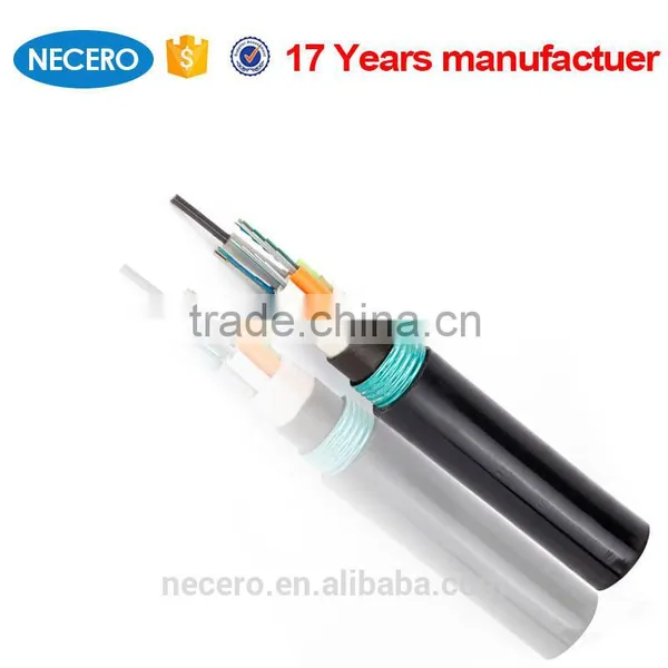 Single Mode or Multimode G657A Outdoor Optic Fiber Cable GYTA