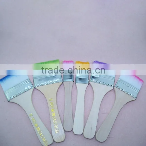 Colorful Nylon Hair Dust Cleaning Barbecue Brush Paint Brush Set photo-5