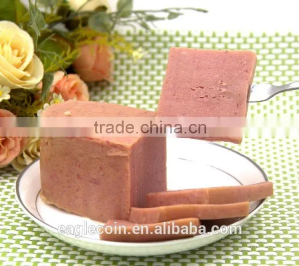 Halloweencanned Meat Pork Luncheon Meat 198g Good Taste Canned Pork photo-3