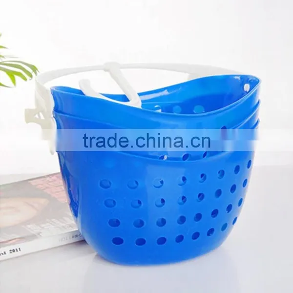 Hanging Drain Holder Sink Basket Bathroom Kitchen Storage Racks Organizers photo-3