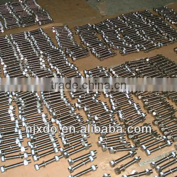 duplex s31803 super duplex stud bolt threaded bar and stud bolts