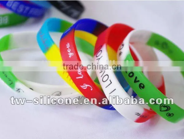 Shenzhen Promotional Silicon Custom Bracelet Manufacturer