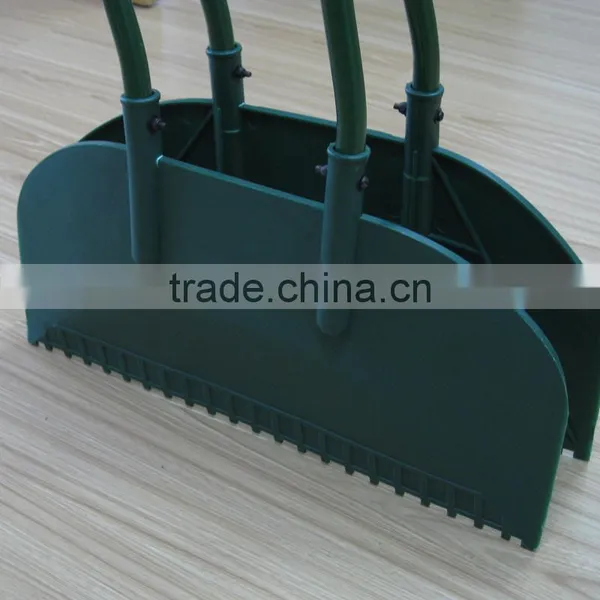 Garden Tool Leaf Grabber Rake With Handle photo-5