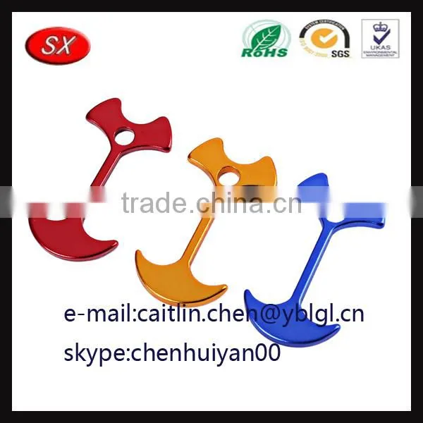 Custom Precision Metal Deep Drawn Aluminum Rope Buckle Hook photo-2