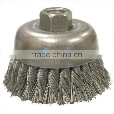 Twist Knot Steel Wire Cup Brush photo-2
