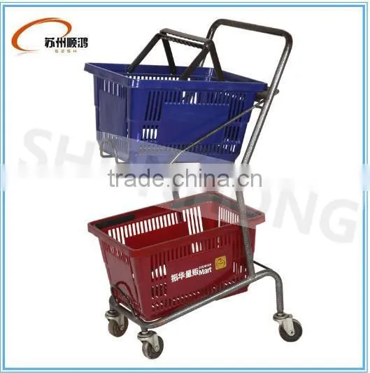 Plastic Shopping Fruit Basket photo-2