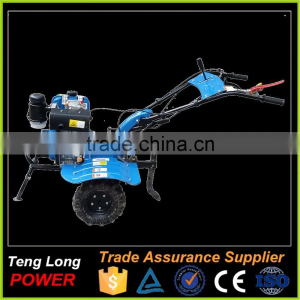 Small Plowing Machine Diesel Tiller With All Blades / Garden Hoe photo-2