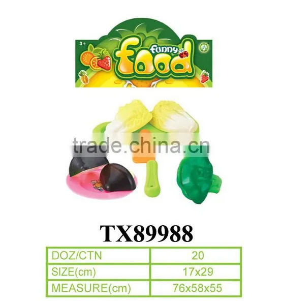 Cutting Plastic Fruits and Vegetables Toy photo-2