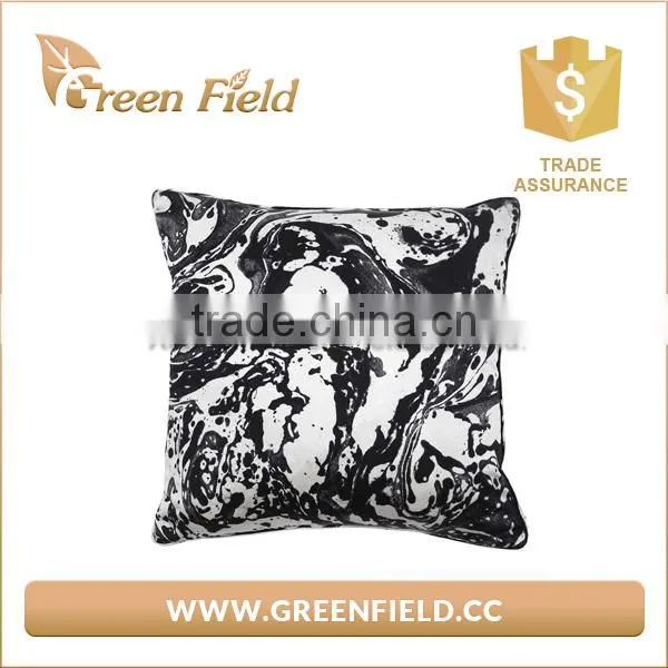 Eco-friendly Pillow Washable Paper Marble Pillow Cover photo-2