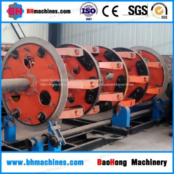 KJY500/12+18+30 Steel Wire Rope Planetary Strander & Closer photo-4