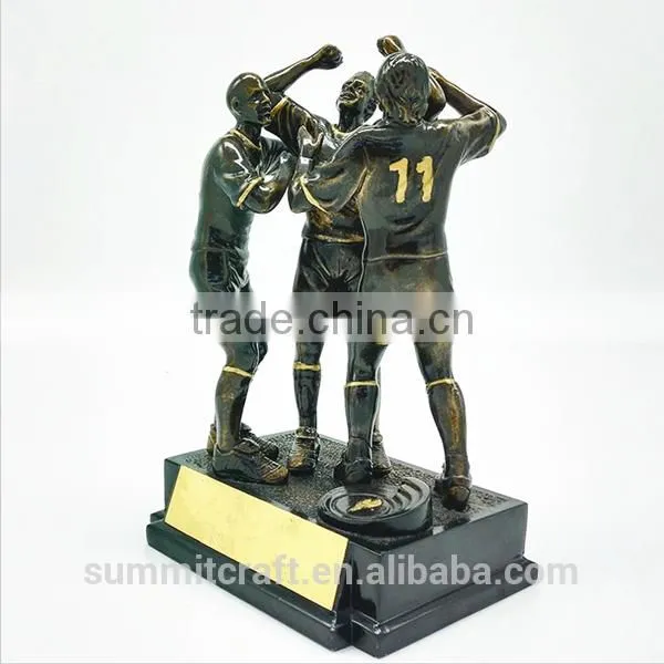 Custom Resin Football Trophy Champions League Trophy photo-3