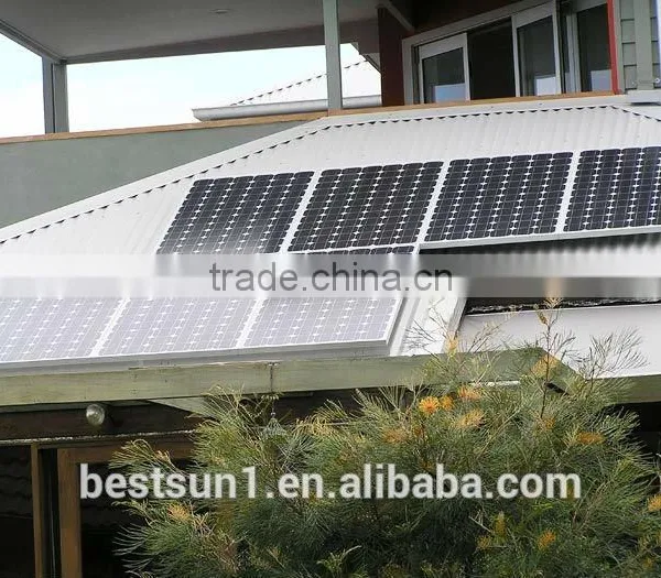 5000w Complete With Battery and Brackets Solar Energy Power System photo-2