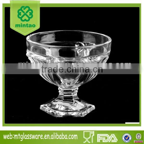 400ml Glass Crystal Shining GLass Ice Cream Cup photo-2
