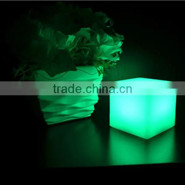 Turkish Furniture LED Lightinh Modern Cube Box Plastic Roll Plugs Outdoor Wholesale! Cube Lighting Chair photo-3
