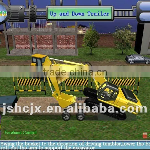 The Wheel Excavator Training Simulator
