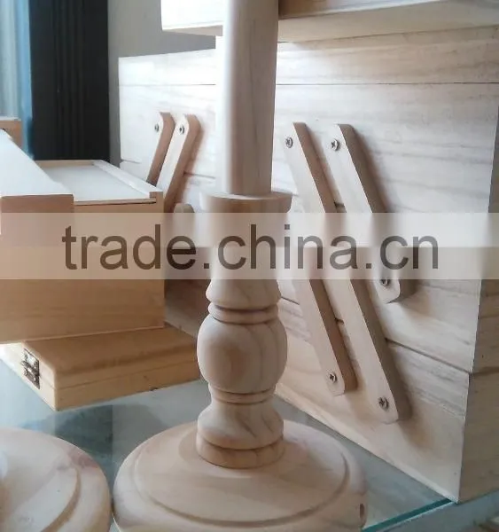 Accept Custom Handmade Wooden Candle Holder /candle Candlestick photo-2