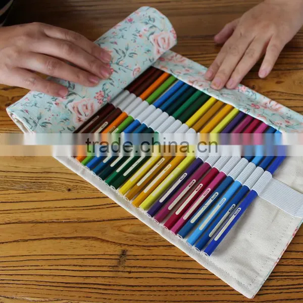 Simple Eco-friendly Best Sell Roll up Pencil Case for Teenagers as Gift photo-5