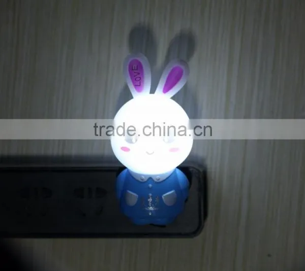 Night Light With Auto Dusk to Dawn Sensor Plug In Wall Duck Octopus Bunny Light photo-2