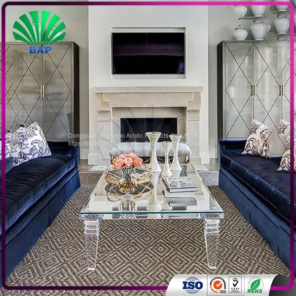 Стол для кофе из оргстекла с зеркальной поверхностью photo-2