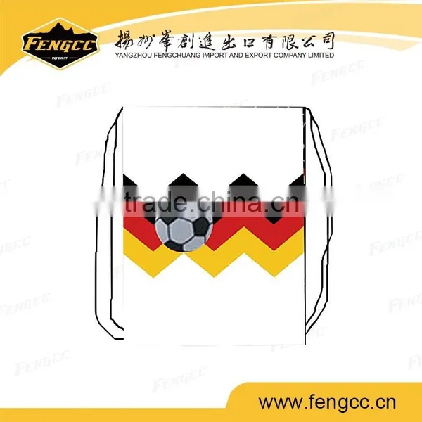 Custom Printed Polyester Travel Drawstring Sports Bag For Travelling photo-2