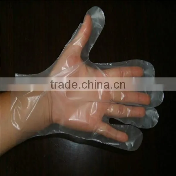 Disposable HDPE Transparent Food Industry PE Glove photo-3