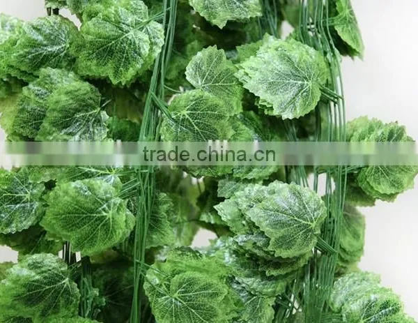 Hot Selling Artificial Grape Leaves Vine 240cm photo-4