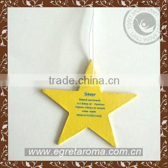 EA1-1007 2015 New Style Customized Hanging Paper Car Air Freshener photo-4
