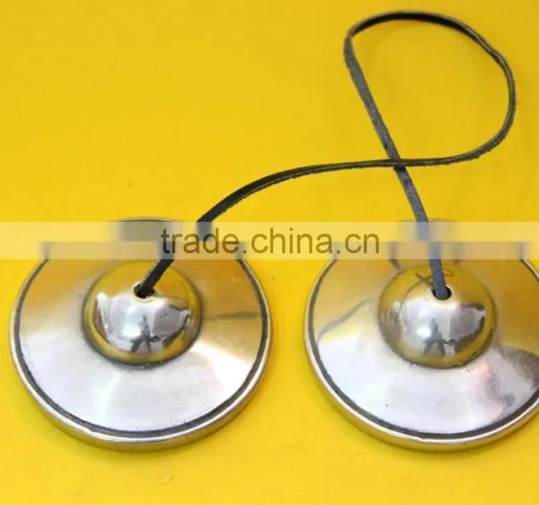 Best-selling Handmade in Nepal Meditation Tibetan Carving Tingsha Cymbals photo-4