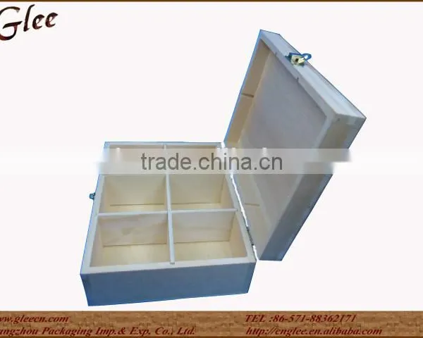 Chinese Nature Wooden Coffee and Tea Packaging Gift Boxes photo-2