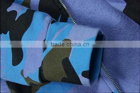 Wholesale Men Stylish Zip Hoodie Camo photo-5
