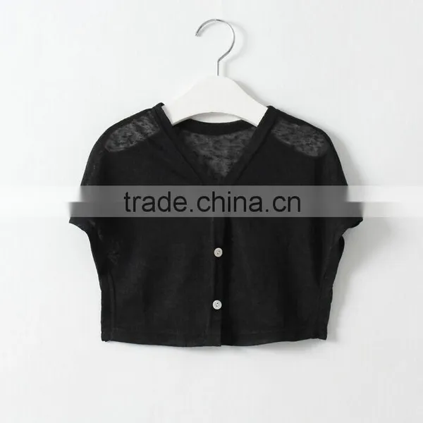 Kids T-shirt Wholesale V-neck Short Sleeve Summer Sunscreen Tops photo-3