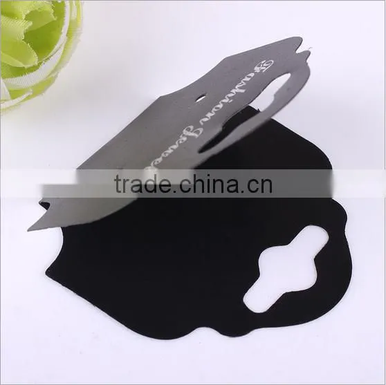 2017 Foldover Card Jewelry Packaging&Display Type Paper Cardboard Folding Display Card With Hot Stamp Logo photo-3