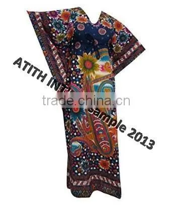 V Neck Polyester Kaftan photo-4